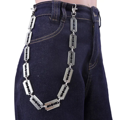 Industrial Link Waist Chain for Punk, Grunge and Alternative Streetwear Styling