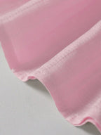 Ruffle Strap A-Line Mini Dress with Elastic Waist Summer Vacation Silhouette