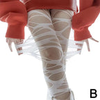 Ripped High Waist Fishnet Tights Punk Y2K Alternative Fashion Hosiery