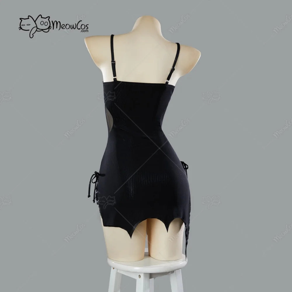 Women's Ruched Mini Cover-Up Dress with Spaghetti Straps and Quick-Dry Stretch Fabric
