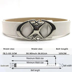Vintage Western Buckle Gothic Waist Belt for Alternative Y2K Streetwear Looks