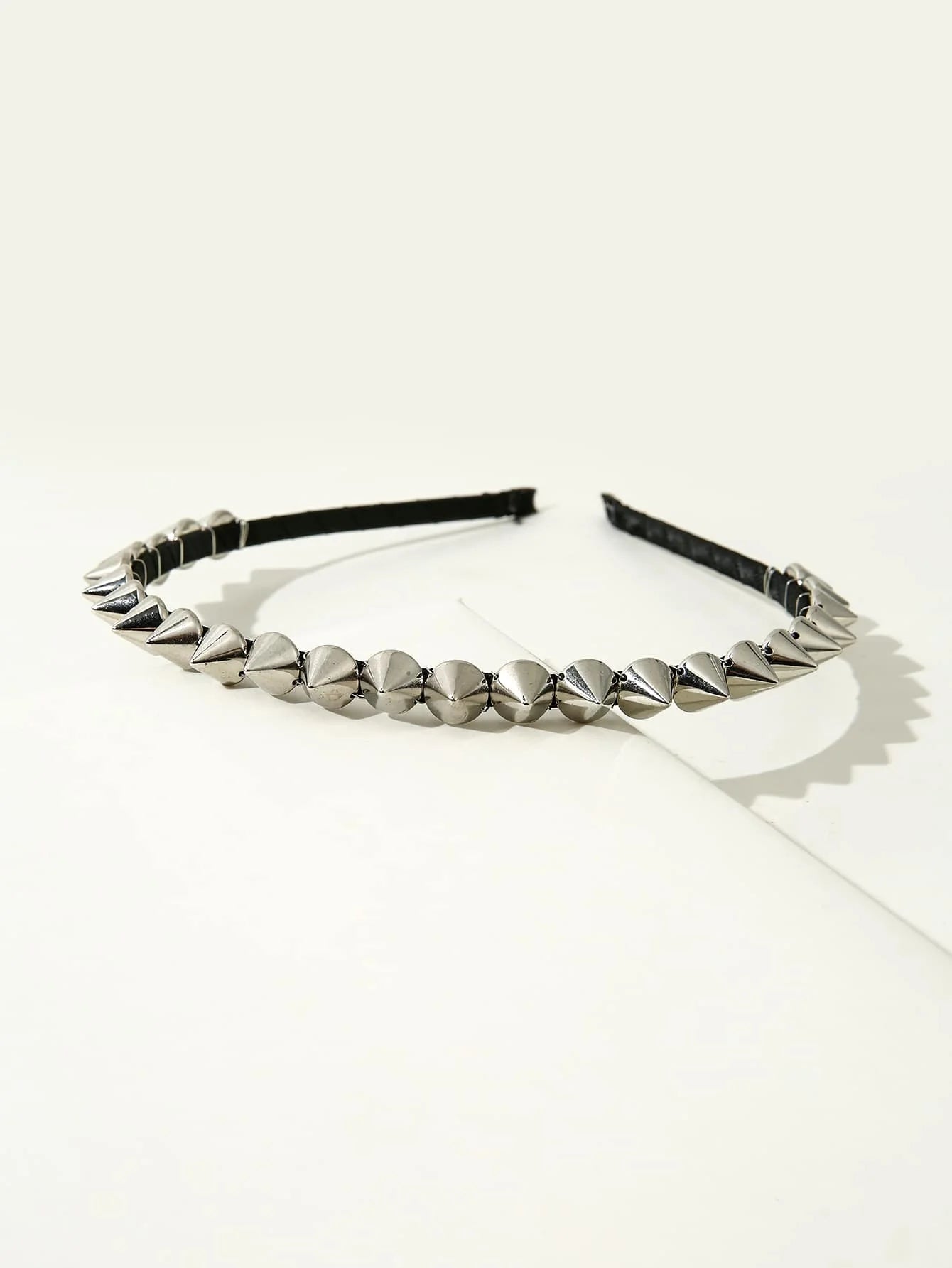 Punk Spike Headband Studded Alternative Streetwear Statement Hair Accessory