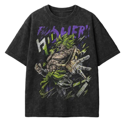 Anime Berserker Rage Manga Graphic Vintage Oversized Streetwear Cotton Tee