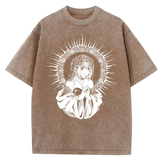 Vintage Anime Goth Spiritual Oversized Streetwear Graphic Tee