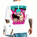 Retro Manga Graphic Oversized Streetwear Casual Cotton Fashion T-Shirt