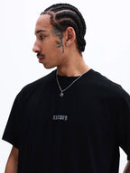 Oversized Gothic Cross Streetwear Tee With Anime-Inspired Dark Aesthetic