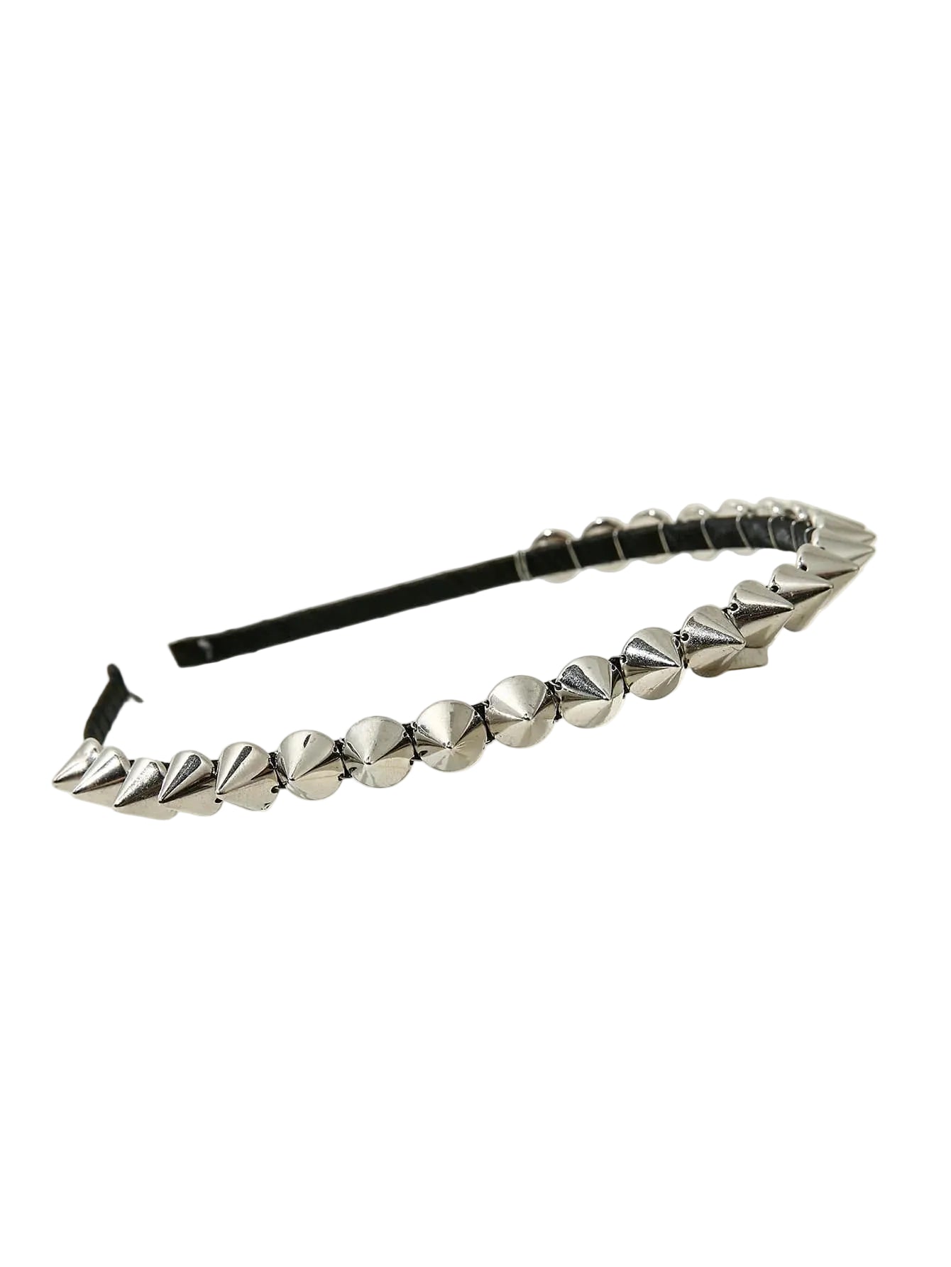 Punk Spike Headband Studded Alternative Streetwear Statement Hair Accessory