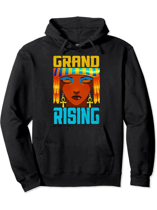 Anime-Inspired Retro Portrait Hoodie with Urban Streetwear Style