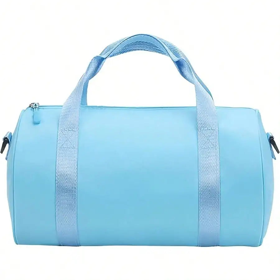 Mini Barrel Duffle Bag with Adjustable Strap Lightweight Travel Carry Design
