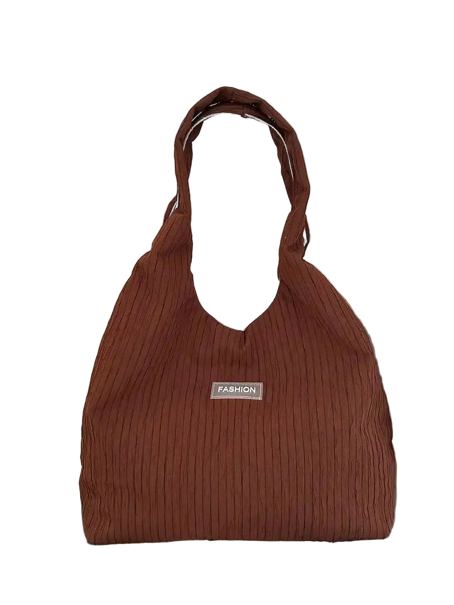 Large Slouchy Faux Leather Hobo Tote Bag with Relaxed Shoulder Design
