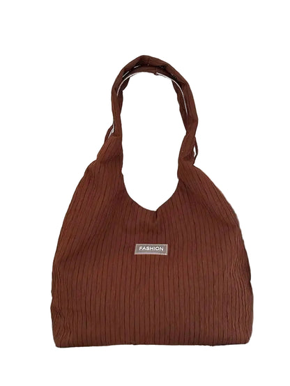 Large Slouchy Faux Leather Hobo Tote Bag with Relaxed Shoulder Design
