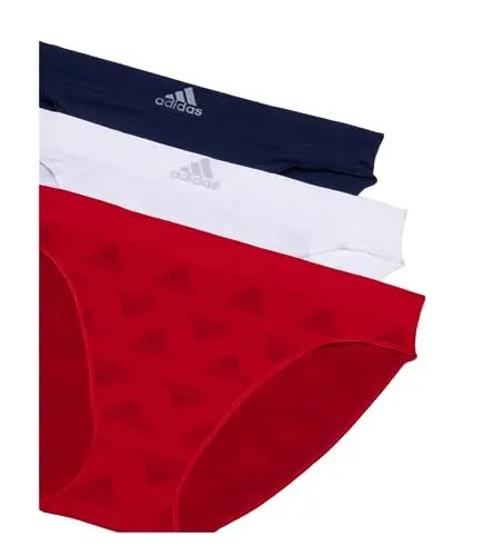 3-Piece Women’s Seamless Bikini Panties Set with Smooth-Looking Silhouette, Assorted Solid Colors and Minimal Everyday Design