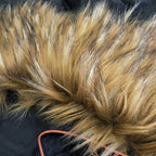 Women's Hooded Puffer Style Jacket with Faux Fur Trim Streetwear Winter Outerwear