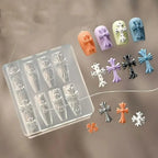 Reusable 3D Nail Art Mold for Alternative Decorative Nail Designs