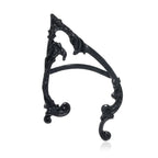 Dark Elf Ear Cuff Statement Earring for Gothic Alternative Fashion Styling