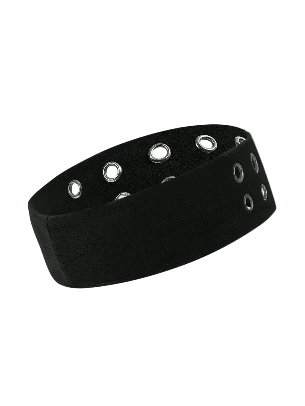 Grommet Detail Headband Punk Alternative Streetwear Hair Accessory