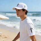 Minimalist Embroidered Baseball Cap Adjustable Curved Brim Casual Streetwear Everyday Hat