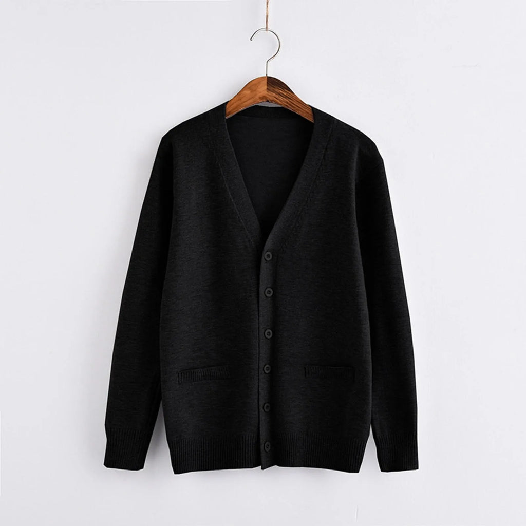 Women's Relaxed Open Front Knit Cardigan with Long Sleeve Everyday Silhouette