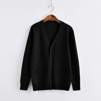 Women's Relaxed Open Front Knit Cardigan with Long Sleeve Everyday Silhouette
