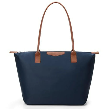 Minimal Hobo Tote Shoulder Bag with Foldable Everyday Carry Design