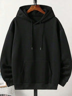 Anime Manga Oversized Hoodie With Minimalist Panel Graphic Artwork Design