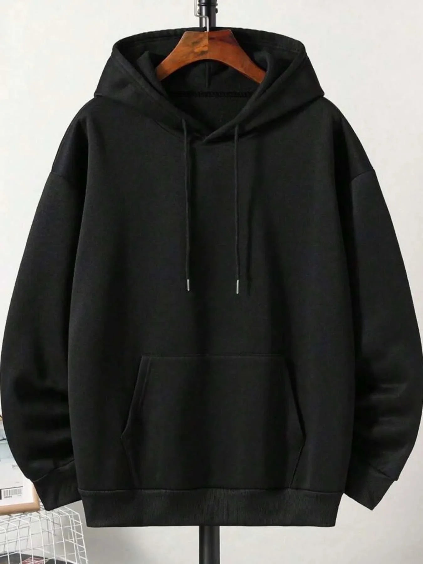 Anime Manga Oversized Hoodie With Minimalist Panel Graphic Artwork Design