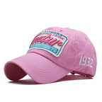 Unisex Vintage Style Baseball Cap with Embroidered Patch for Casual Streetwear Fashion