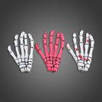 Skeleton Bone Hair Clip Set Gothic Punk Statement Hairstyle Accessories