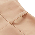 Women's High Waist Tailored Slim Fit Casual Trousers with Straight Leg Design
