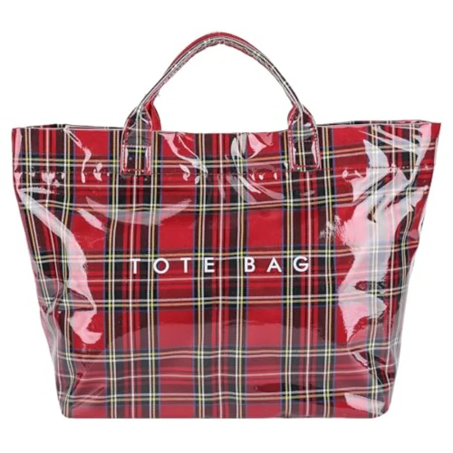 Oversized Waterproof Tote Bag with Animal Inspired Pattern Beach Carryall