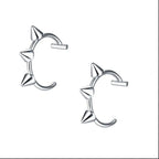 Punk Clip On Lip and Nose Ring Set for Alternative Styling