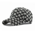 Retro Floral Pattern Baseball Cap Adjustable Curved Brim Casual Streetwear Fashion Hat
