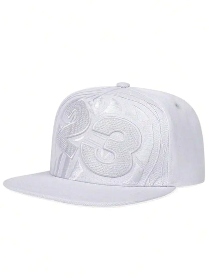 Minimalist Embroidered Baseball Cap Adjustable Curved Brim Casual Streetwear Fashion Hat