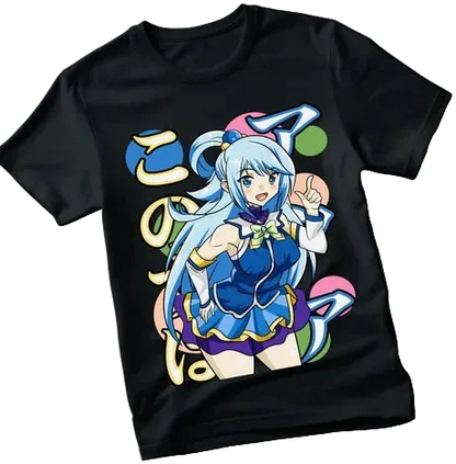 Kawaii Anime Illustration Oversized Alternative Streetwear Graphic Tee