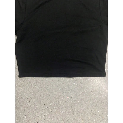 Alternative Graphic Crop Tee with Fitted Silhouette and Short Sleeve Streetwear Style