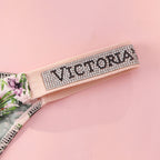 Bold Floral Print Underwire Bra and Thong Set with Crystal-Embellished Straps