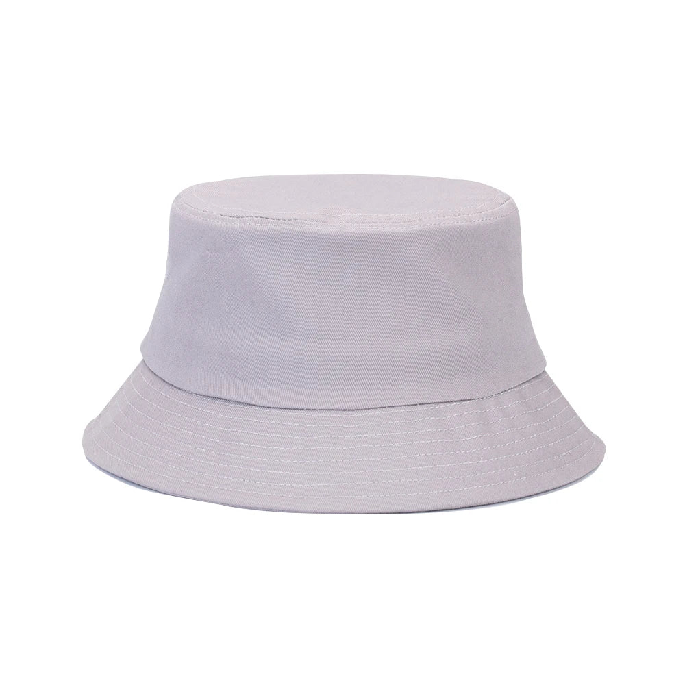 Unisex Cotton Bucket Hat with Classic Dome Design for Casual Summer Everyday Wear