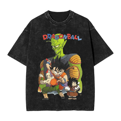 Retro Manga Adventure Oversized Vintage Streetwear Graphic T-Shirt