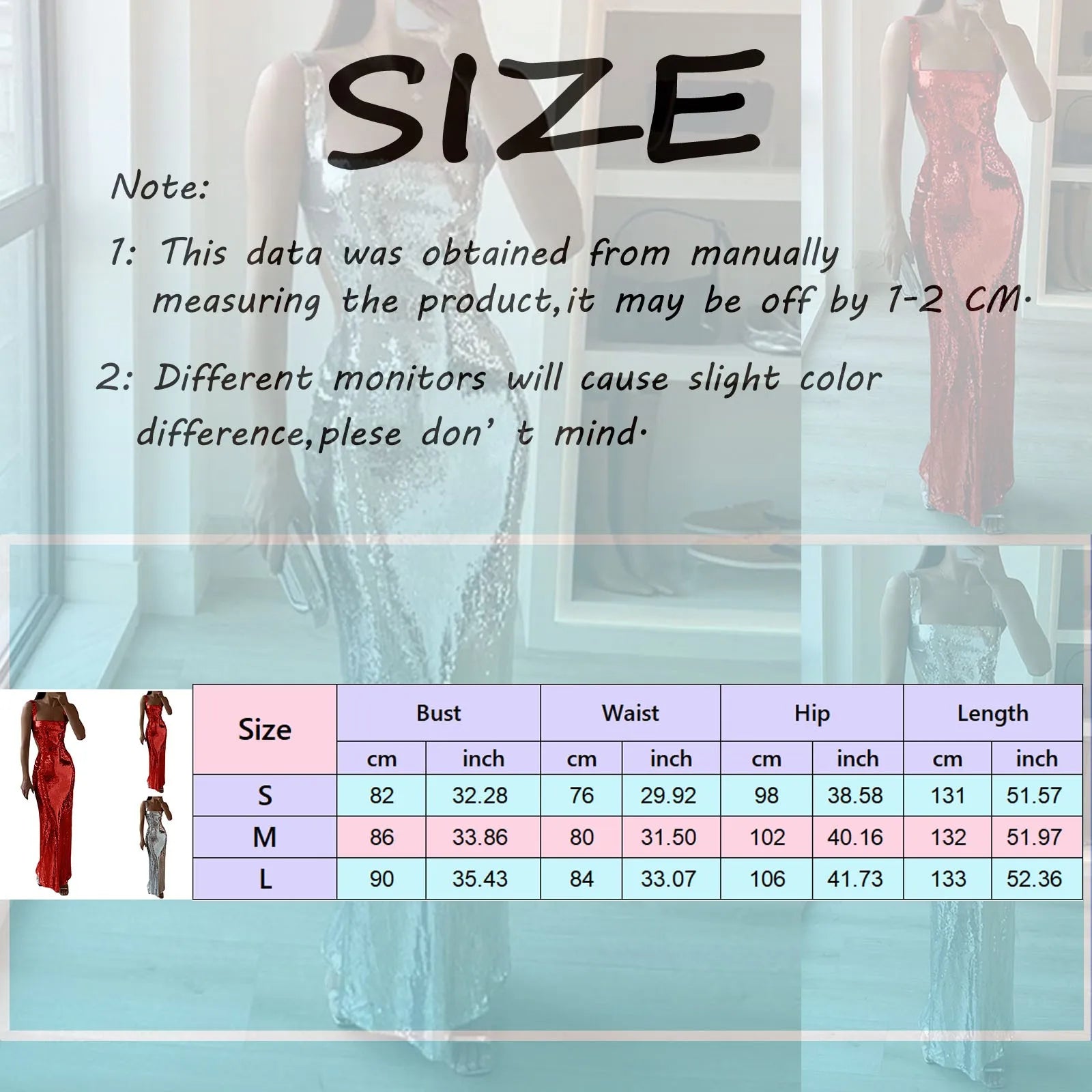 Sequin Bodycon Maxi Dress with Square Neck and Open Back Design