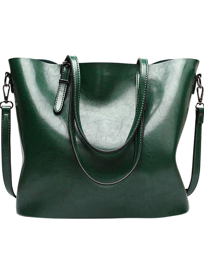 Minimalist Top Handle Tote Satchel Bag with Spacious Everyday Carry Design