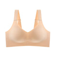 Smooth Seamless-Style Wire-Free Everyday Bra with Wide Support Bands