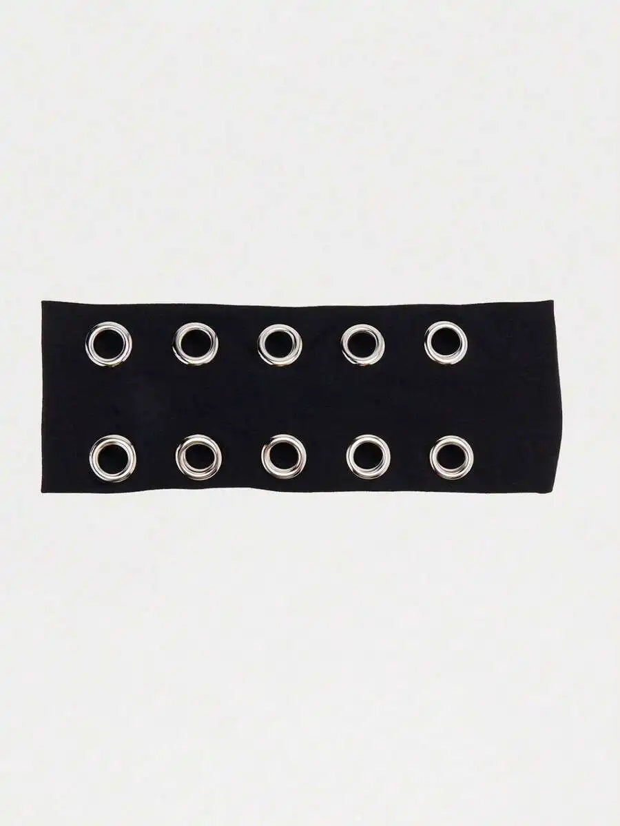Punk Elastic Headband Set Gothic Grunge Alternative Fashion Accessories