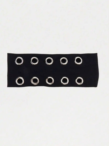 Punk Elastic Headband Set Gothic Grunge Alternative Fashion Accessories