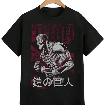 Dark Anime Warrior Oversized Alternative Manga Streetwear T-Shirt