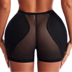 Sculpted Enhancing Short with Sheer Paneling and Contoured Padding