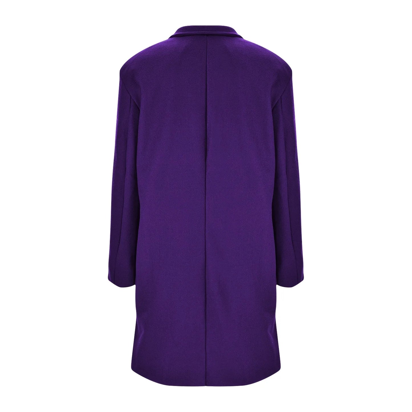 Women's Mid-Length Button Front Coat Relaxed Tailored Winter Casual Everyday Outerwear