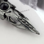 Dragon Skull Armor Ring for Gothic Punk and Dark Fantasy Styling