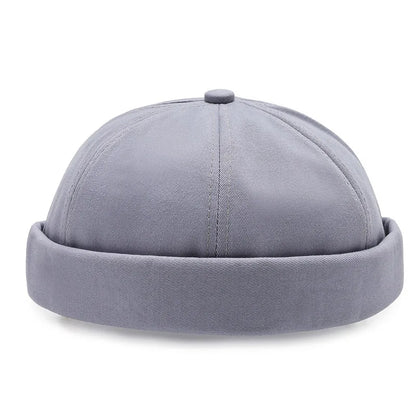 Minimalist Brimless Cotton Docker Beanie for Contemporary Streetwear Casual Everyday Fashion Style