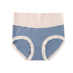 High-Waisted Color-Block Brief with Wide Contrast Waistband