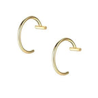 Punk Clip On Lip and Nose Ring Set for Alternative Looks